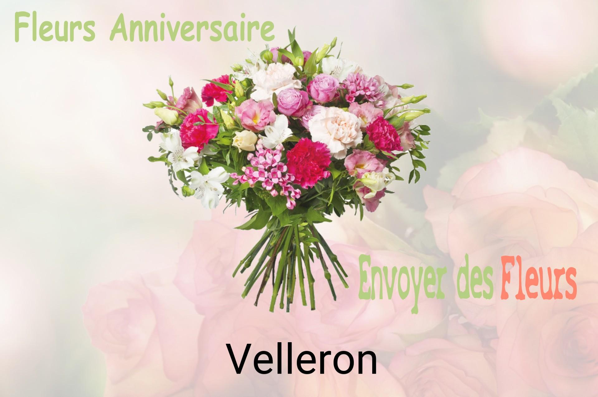 Bouquet de fleurs d’anniversaire livré à Velleron