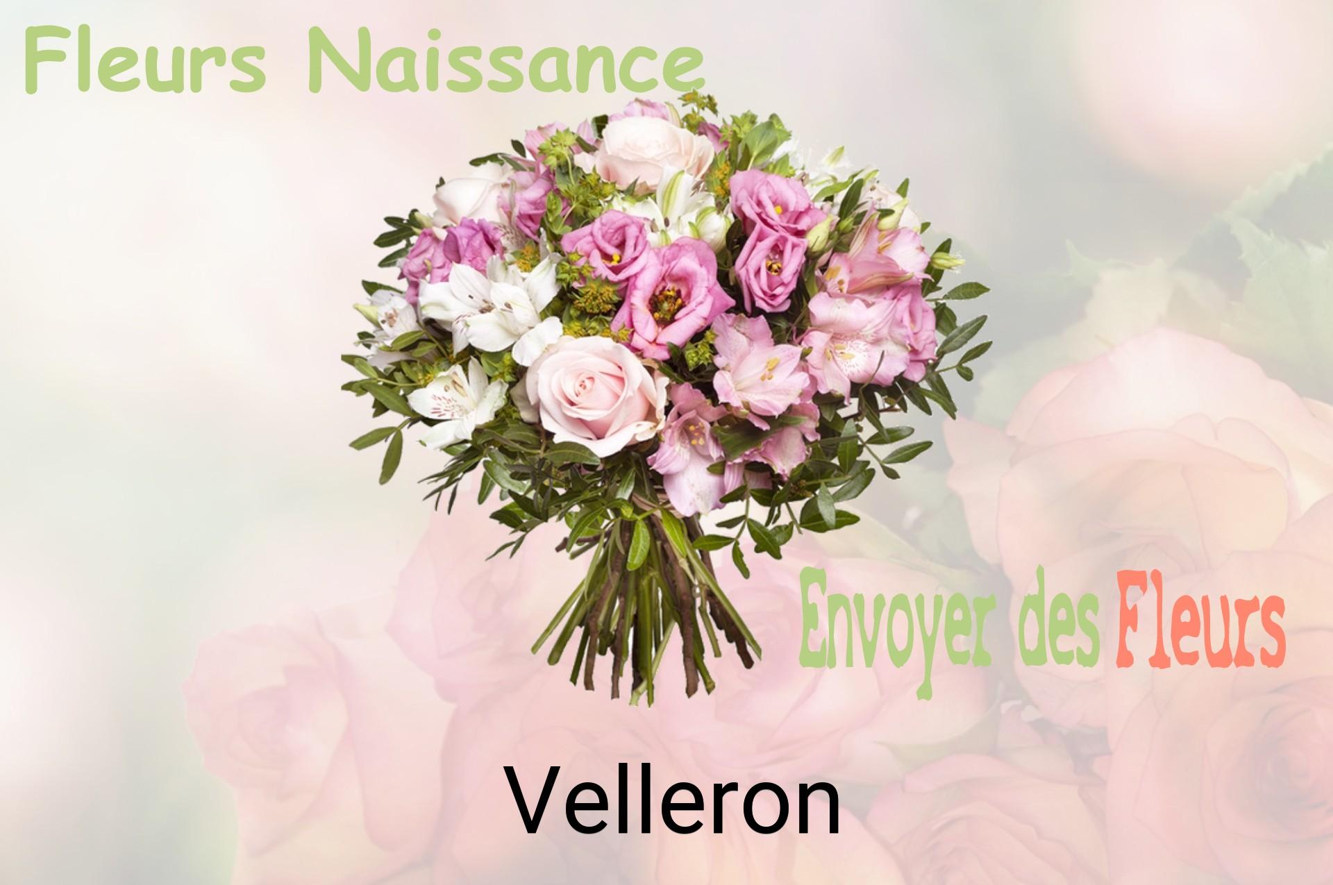 Bouquet de fleurs de naissance livré à Velleron